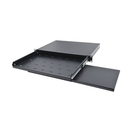 Charola Abatible para Teclado y Ratón con Rack de 19", 1UR