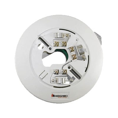 Base De 6" Color Hueso Con Aislador De Cortocircuito Para Sensores Análogos Direccionales Hochiki (0300-04990)