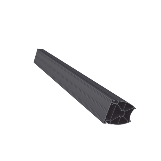 Pilar de aluminio con longitud de 1500mm