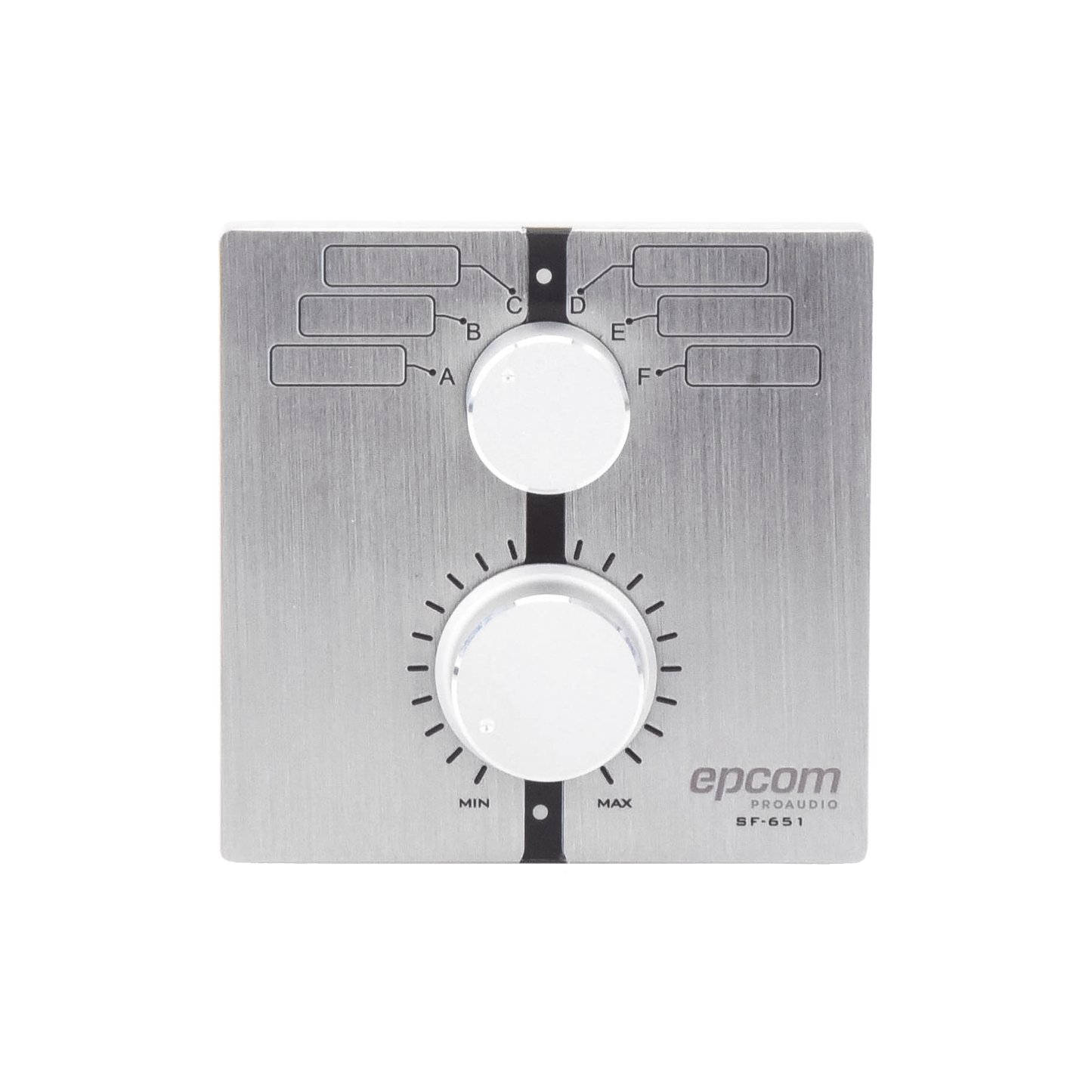 Control de Volumen Remoto con Selector de Canales | Compatible con Amplificador SF2240UC - SF4240UC