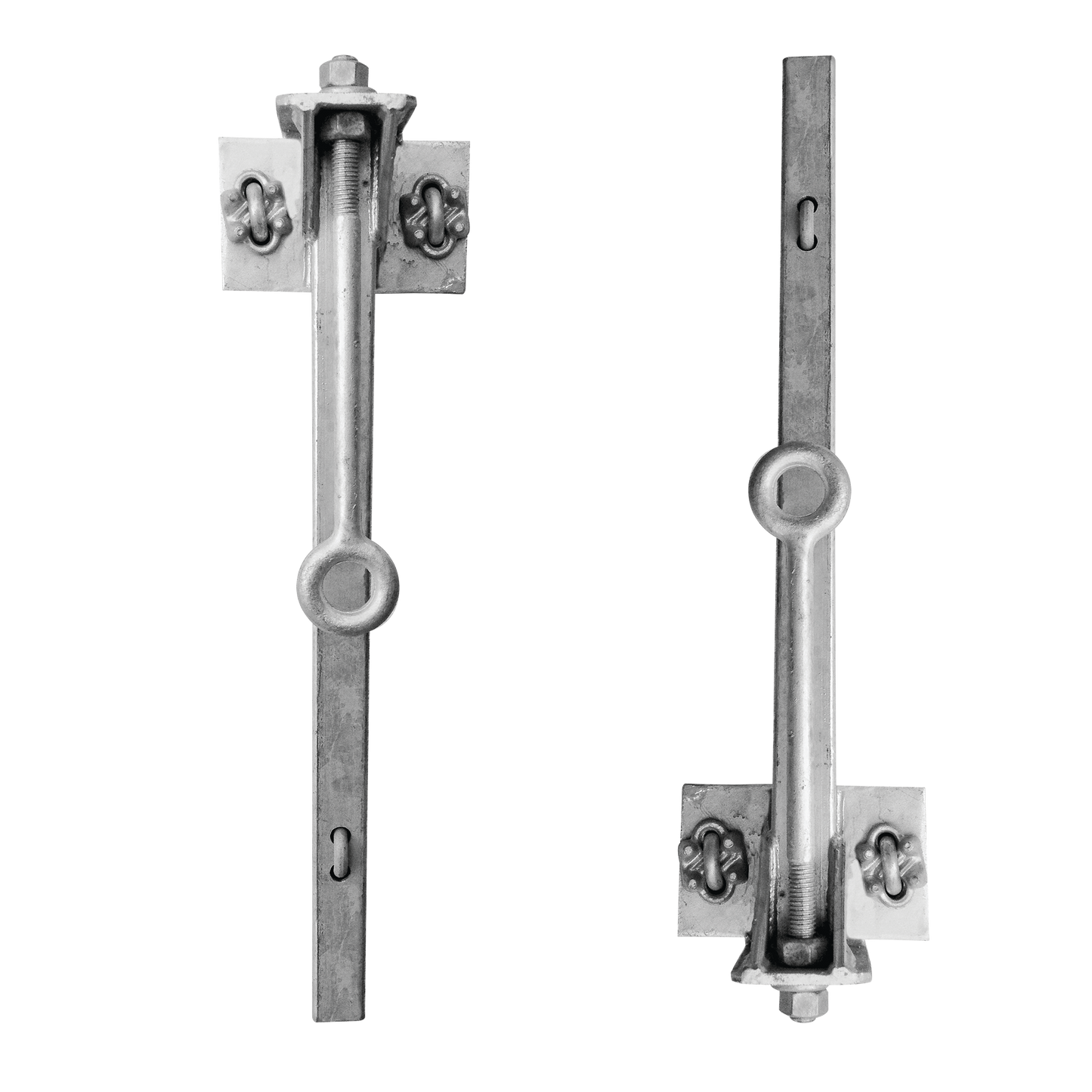 Par de Herrajes para sujeción de línea de vida para STZ90G.