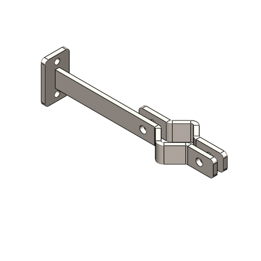 HERRAJE LATERAL PARA MÁSTIL/ PARARRAYOS EN PARED