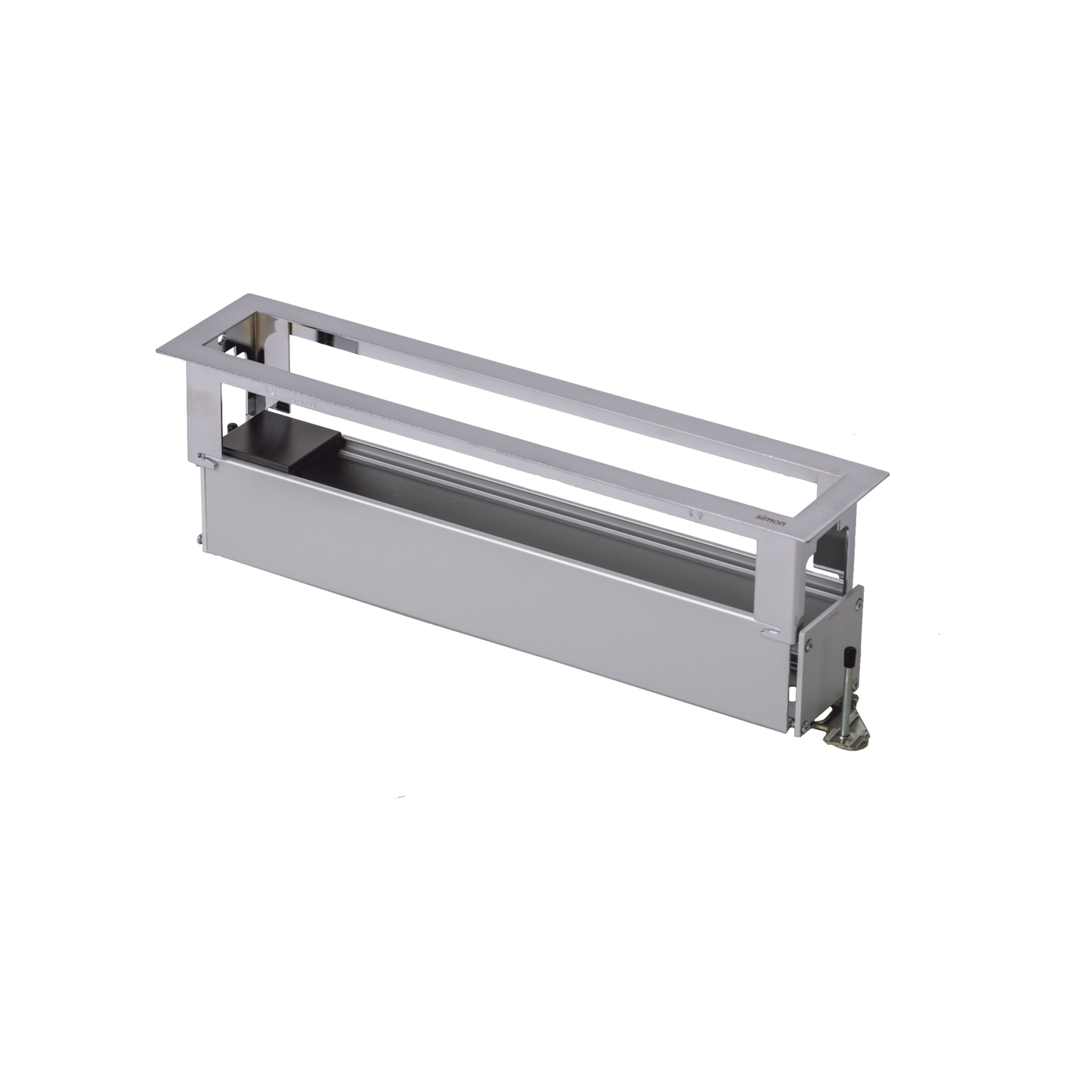 Caja Para Instalación en Escritorio para Voz, Datos o Contactos Eléctricos / Capacidad para 6 Módulos / Salida de Cables "Posterior" / Los Módulos se Adquieren Aparte / (KFC136/14CY)