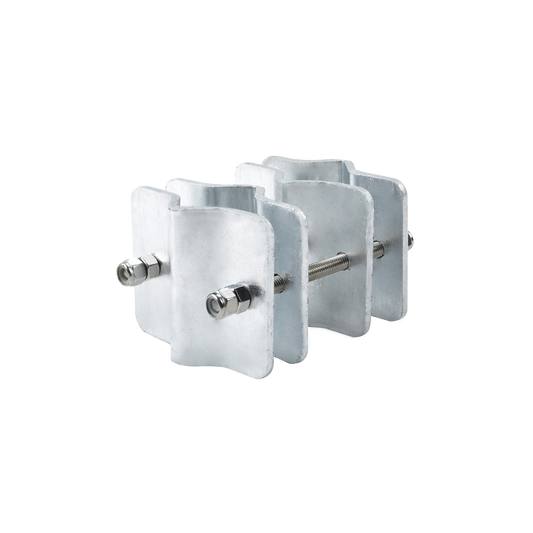 Herraje Adaptador de Mástil para Diámetros desde 3/4" hasta 2-1/4". Galv. en Caliente.