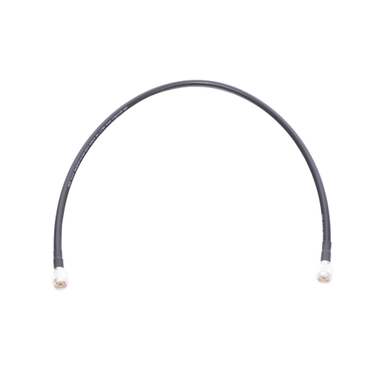Jumper de 83 cm. con Cable Coaxial LMR400 conectores N en Ambos Extremos.