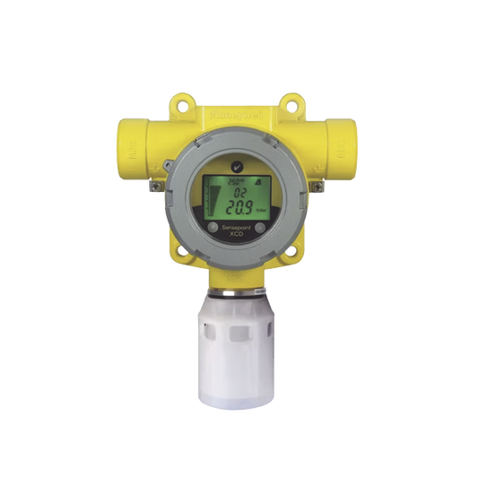 Detector Industrial De Gas, Con Sensor Infrarrojo De Dióxido De Carbono (CO2) 0 a 5,0 % v/v, Salida 4-20 mA, Certificación UL/c-UL/INMETRO, Entradas 2x3/4" NPT, Carcasa Pintado De Aluminio Grado Marino, Protección Contra Intemper