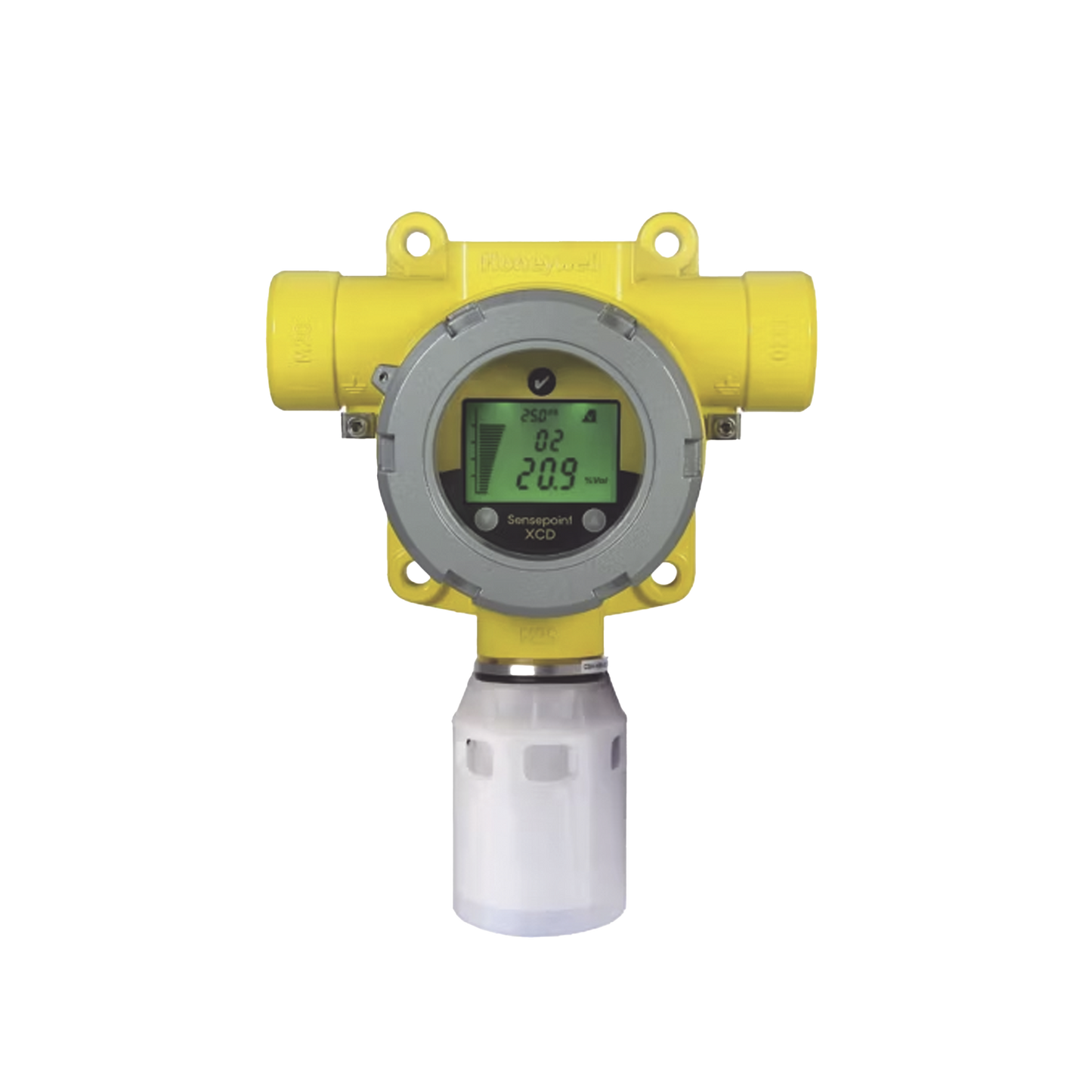 Detector Industrial De Gases Combustibles, Con Sensor De Perla Catalítica 0-100% LEL, Salida 4-20 mA, Certificación UL/c-UL/INMETRO, Entradas 2x3/4" NPT, Carcasa De Aluminio Grado Marino, Protección Contra Intemperie De Nailon