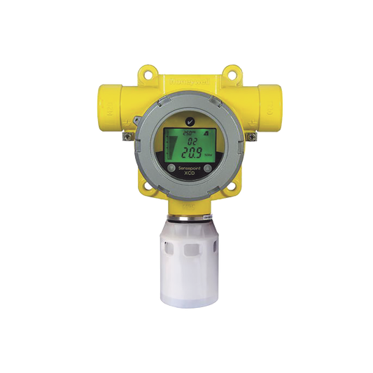 Detector Industrial De Gas, Con Sensor EC De Sulfuro De Hidrógeno (H2S) De 0 a 50 ppm, Salida 4-20 mA, Certificación UL/c-UL/INMETRO, Entradas 2x3/4" NPT, Carcasa Pintado De Aluminio Grado Marino, Protección Contra Intemperie De