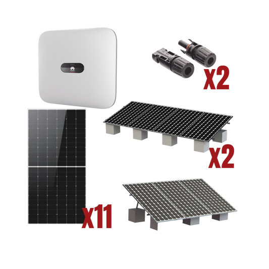 Kit Solar Interconexion / 6 kW 220Vca / Inversor HUAWEI/ Montaje Incluido
