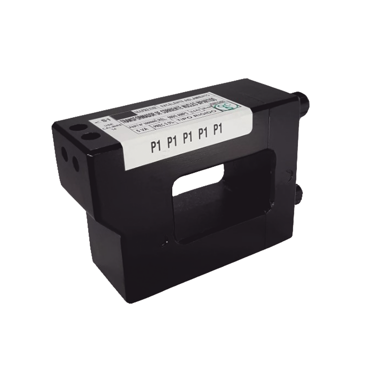 Transformador bipartido rígido con relación de 200 A / 5A