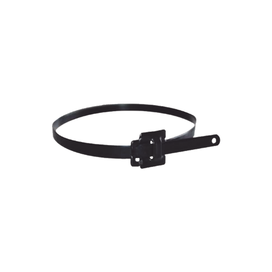 Cincho de acero inoxidable reusable de 9.5mm x 457mm (50pzs)