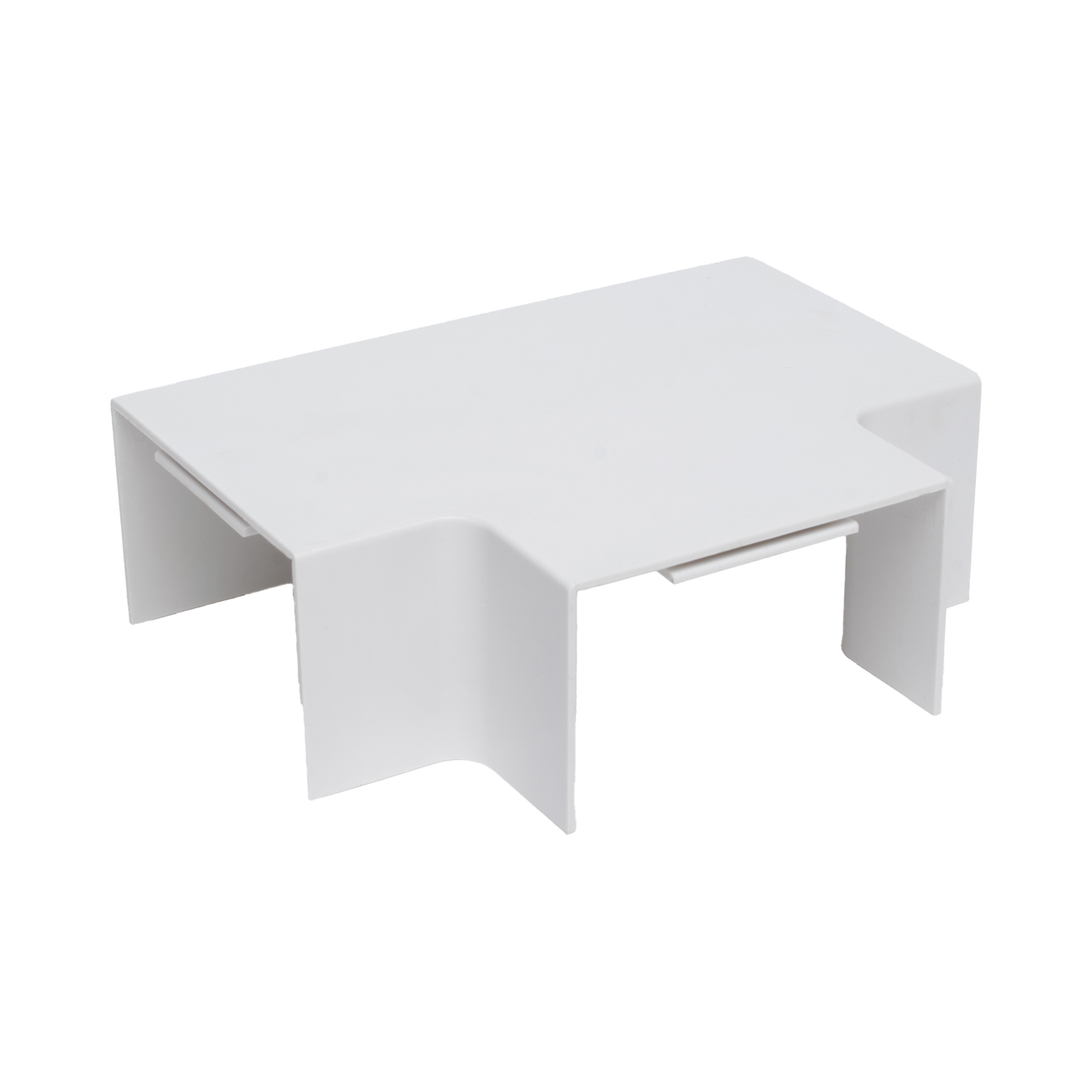 Sección en "T" Color Blanco de PVC Auto Extinguible, Para Canaleta TMK-4577 (5540-02001)