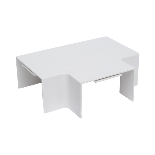 Sección en "T" Color Blanco de PVC Auto Extinguible, Para Canaleta TMK-4577 (5540-02001)