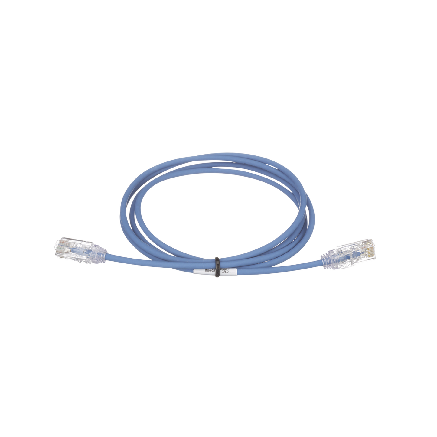 Cable de Parcheo TX6, UTP Cat6, Diámetro Reducido (28AWG), Color Azul, 41ft