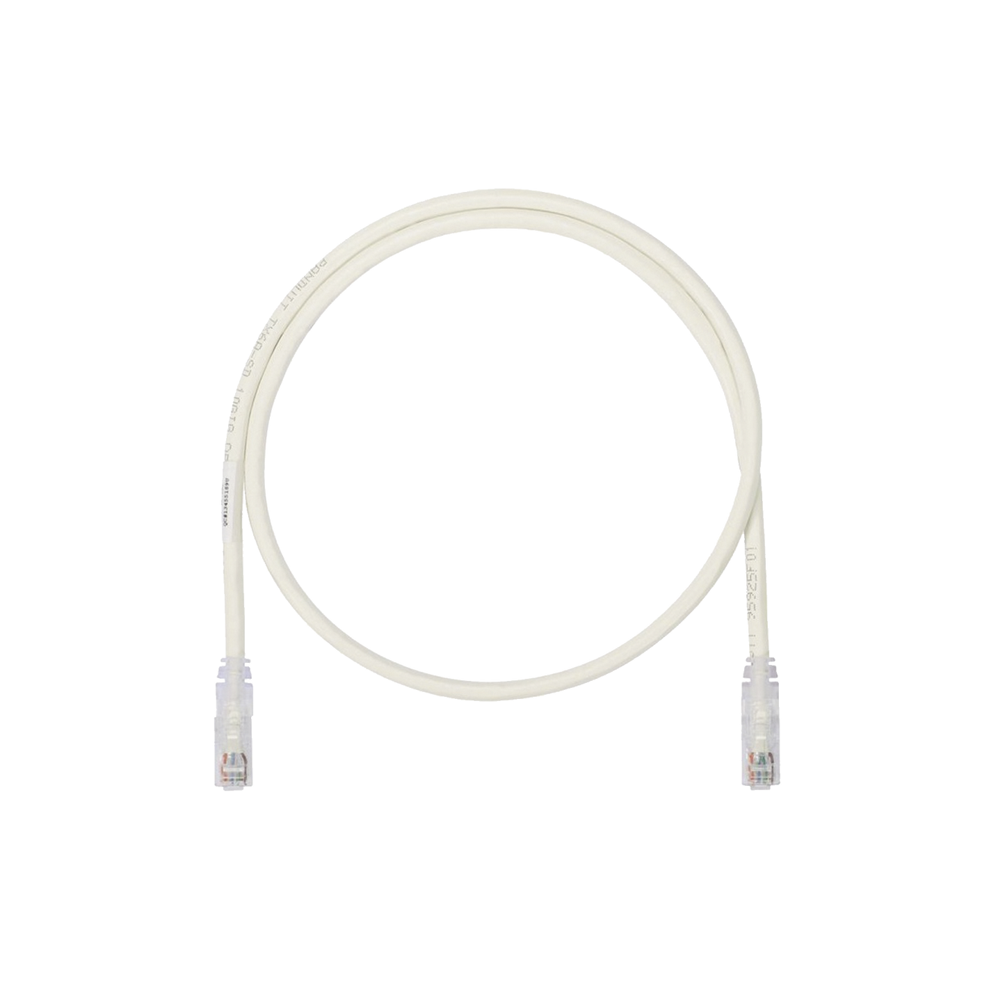 Cable de Parcheo UTP, Cat6A, 24 AWG, CM, Color Blanco, 3m