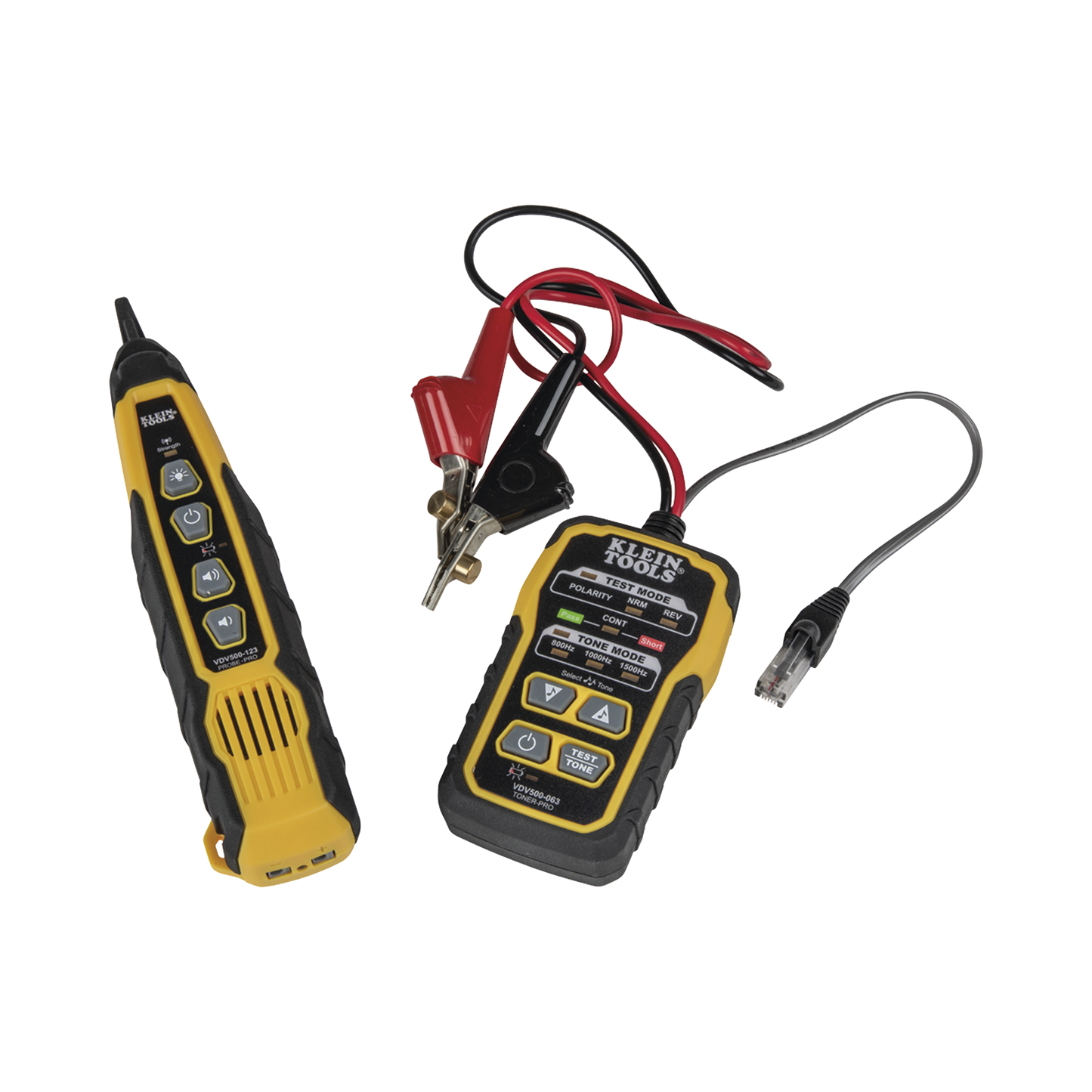 Kit de Generador de Tono y Sonda de Rastreo para Cableado (RJ11/RJ45). Incluye Bolsa de Protección.