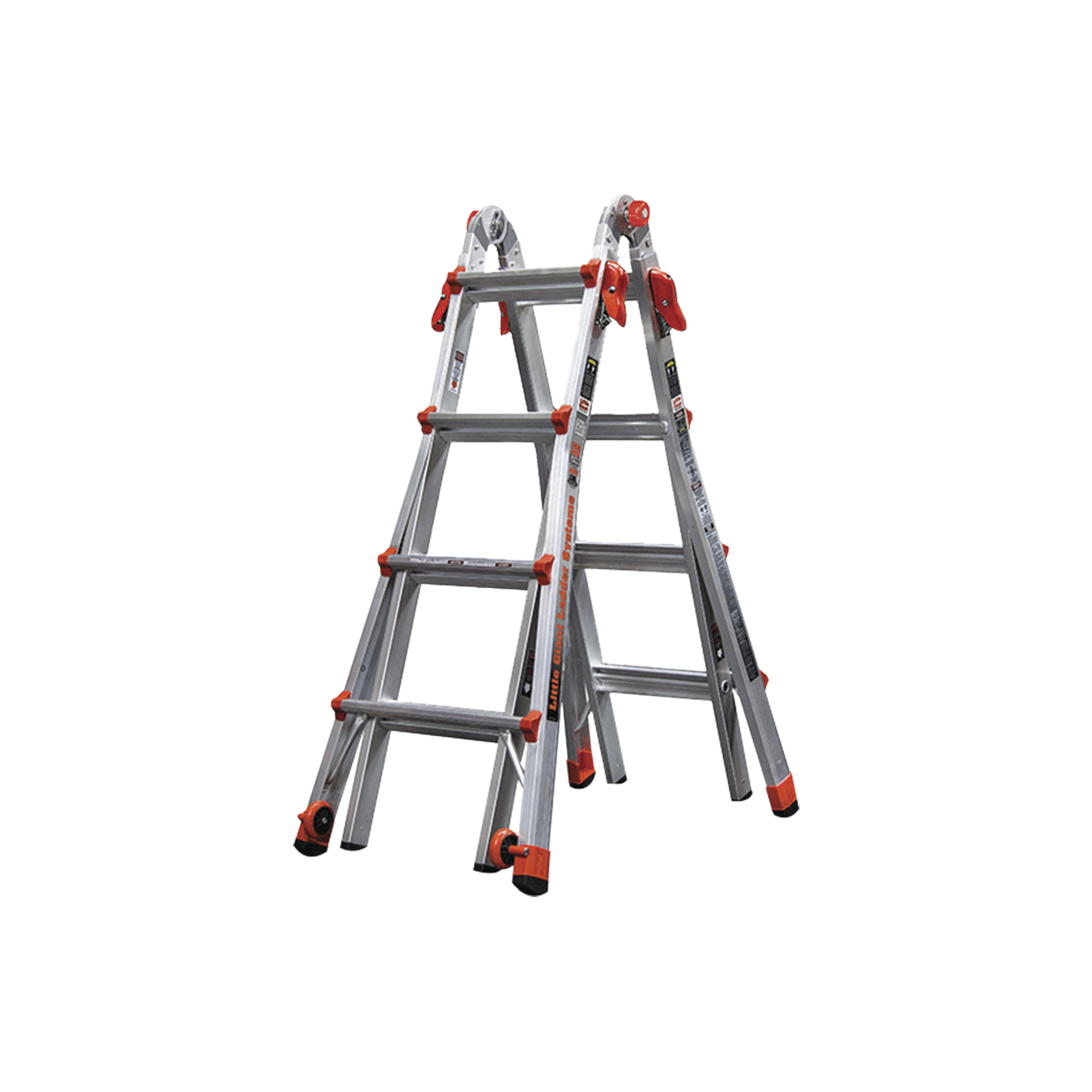 Escalera Multi-Posiciones de 5.18 m (17') para Superficies Inclinadas (SKU 15417-001).