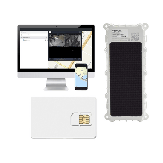KIT Dispositivo de Seguimiento de Activos / Protección IP67 /  Recargable Li 9600 mAh / LTE Cat-M1/NB-IoT / Tamaño Compacto / Funciona con Energía Solar / + EPCOMGPSANUAL + SIM500MB2Y