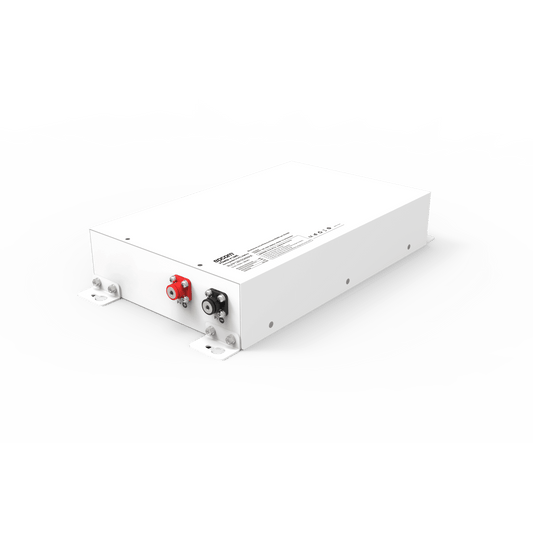 Batería de Litio Ciclo Profundo, 12.8 Vcc 100Ah LiFePO4 Case Metálico , Solar, Máximo 100 A de Descarga