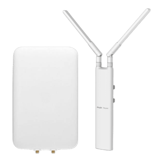 Punto de Acceso Mesh para Exterior, Wi-Fi 5 802.11ac Sectorial 90° IP65, Compacto con Antena Externa