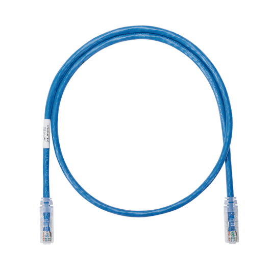Cable de parcheo UTP Categoría 6, con plug modular en cada extremo - 25 ft. - Azul