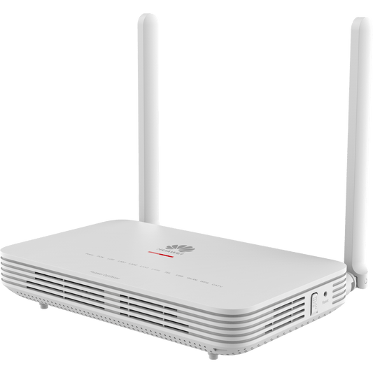 ONT GPON OptiXstar WiFi6 con 4 puertos GE + 1 POTS + 1 CATV, conector SC/APC