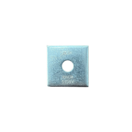 Tope Unicanal Plano para Tornillo de  3/8" ( 9.5 mm ).
