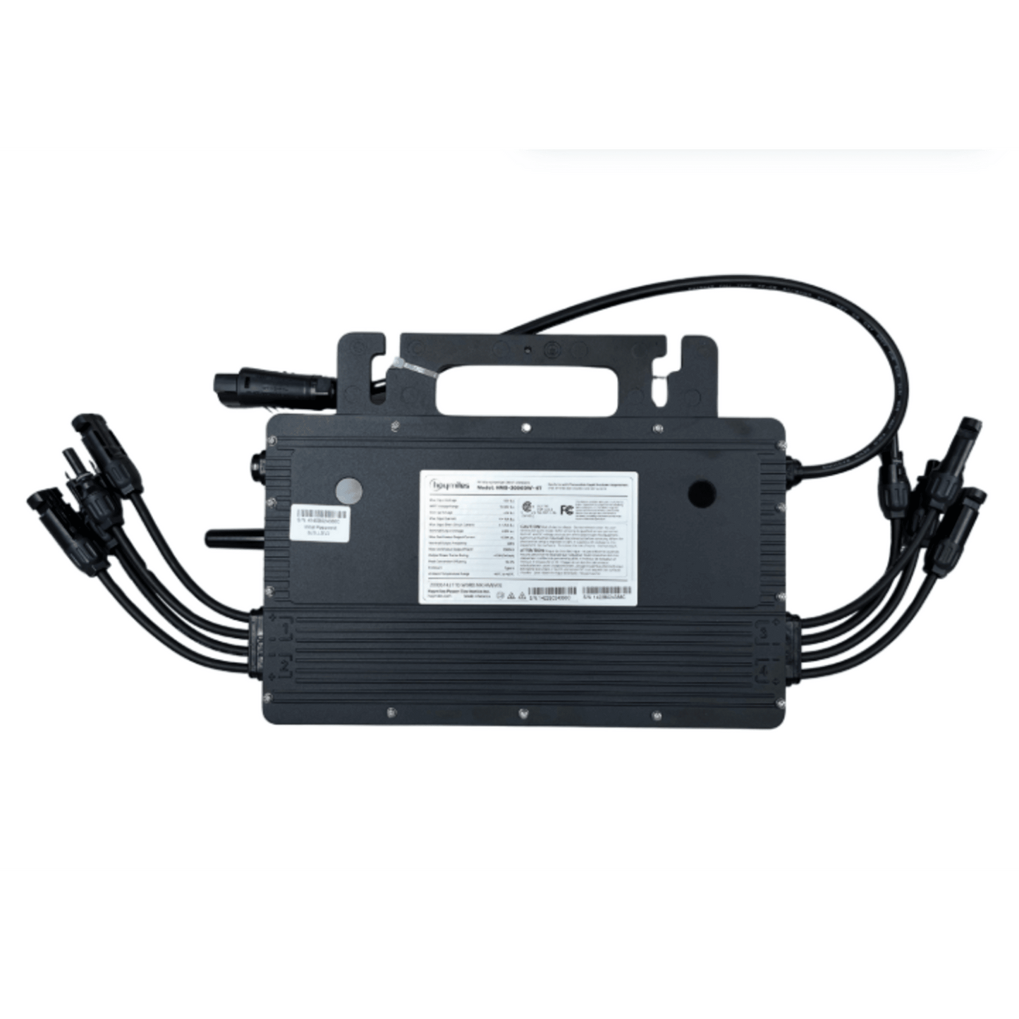 Microinversor 2 Kw, WIFI, 220 Vca, para Interconexión a Red Eléctrica, IP67, Conexión para Cable Troncal, soporta oversizing a 4 Módulos de Hasta 670 W