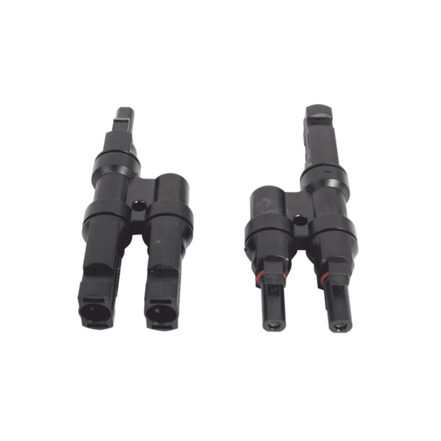 Conector MC-4 Doble para Módulos Fotovoltaicos. Tipo 2T