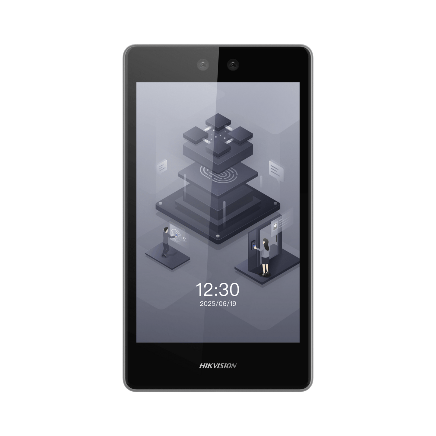 Terminal Facial Min Moe 8" WiFi Touch / Delgada y Estética / 100,000 rostros / Exterior IP65 / HIK-IA