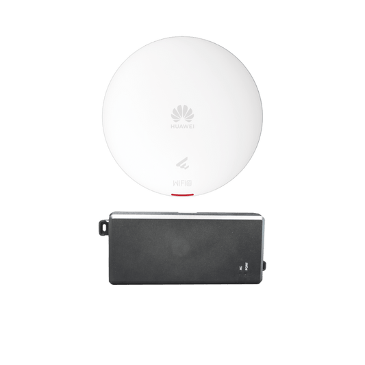 Kit Demo de Punto de Acceso eKit Wi-Fi 6 / 1.775 Gbps / Doble banda / Smart Antenna / Seguridad WPA3 / Sin licenciamiento / Con Inyector PoE