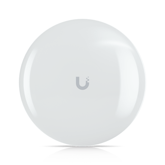 UniFi Device Bridge para enlace PTP en 5 GHz hasta 5 Km, o como CPE en PTMP, hasta 867 Mbps, MU-MIMO 2x2, antena de 19 dBi, incluye inyector