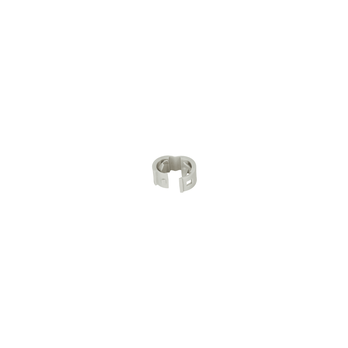 Kit de 25 Clips de Identificación Para Patch Cords, Compatible con Diámetros de 4.7 a 7.8 mm, Color Gris