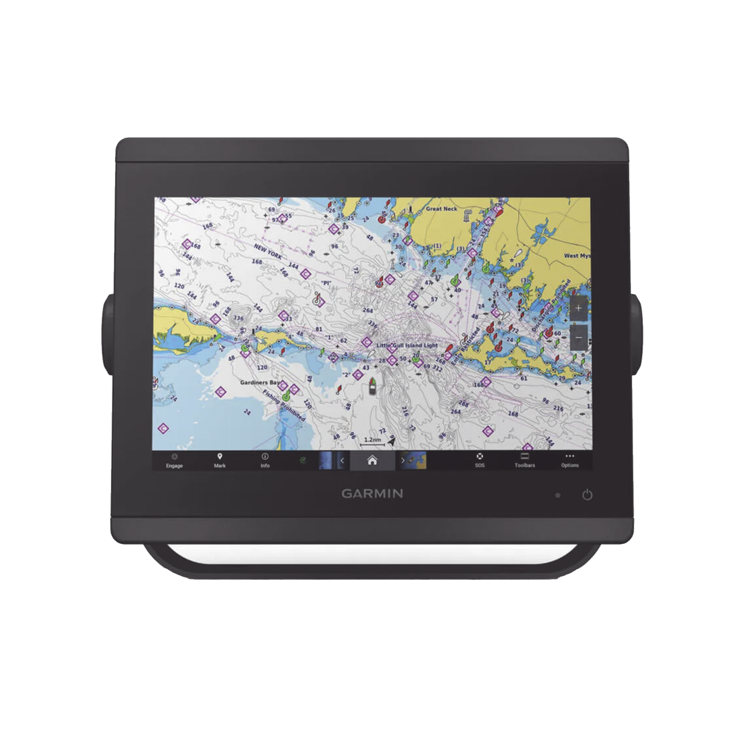 GPSMAP® 8410 XSV con mapa base mundial