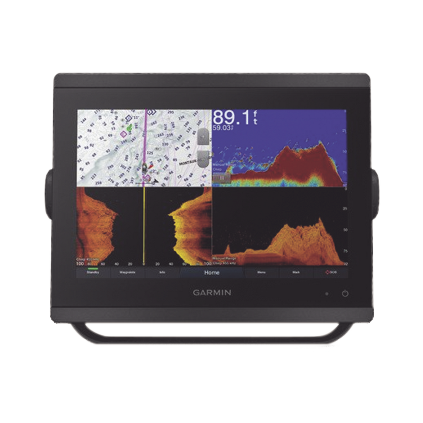 GPSMAP® 8610xsv Combinación de plotter/sonda de 10" con pantalla táctil