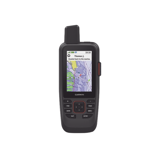 GPS Portátil GPSMAP® 86sci / Pantalla Transflectiva 3" / Resolución 240x400 píxeles / Batería Recargable hasta 35 Horas / Memoria 16 GB / Brújula de Tres Ejes / Compatible con Garmin Connect™ / IPX7 / MIL-