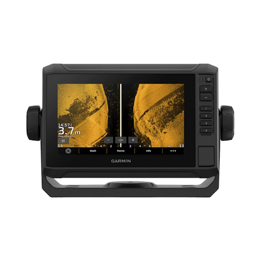 Plotter de Navegación ECHOMAP™ UHD2 de 7" / Pantalla Táctil WVGA 7" / GPS Multibanda y Multiconstelación / Compatible con AIS y DSC / Sonda CHIRP Integrada / ClearVü y SideVü / Resistencia al Agua IPX7 / Cone