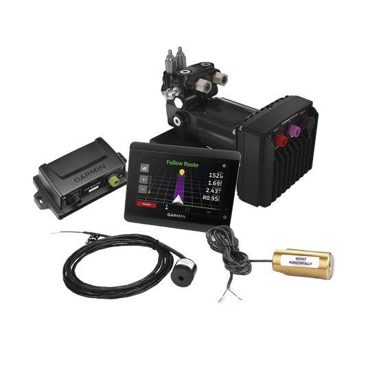 CCU (Unidad de Control Central) / Carcasa de Plástico IPX7 / Rango de Temperatura -15°C a 55°C / Alimentación 9-16 V / Longitud de Cable 3 m / Compatible con Cilindros de Dirección 65.5-393.3 cc