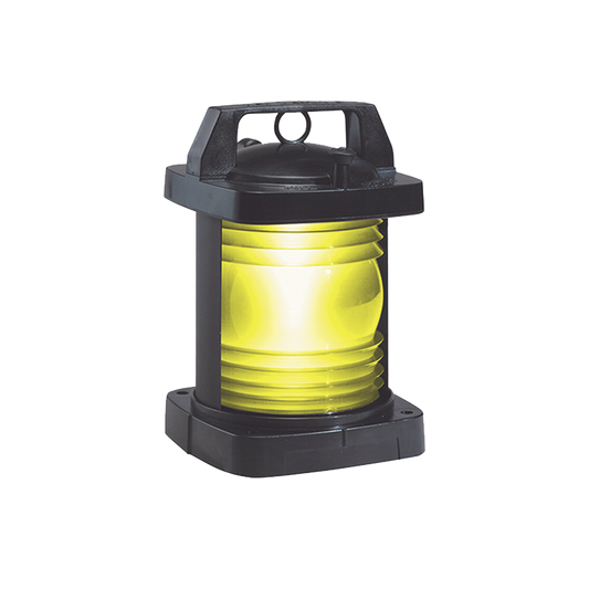 Luz de navegación en color amarillo con arco de visibilidad de 135°