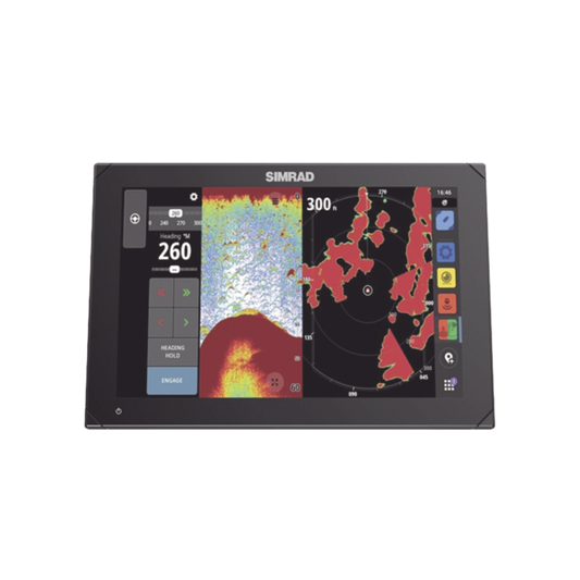 Pantalla de Navegación NSX de 12 pulgadas / SolarMAX IPS HD / Integración Total con Mercury / Compatibilidad con Radar HALO / Uso Compartido de Datos de Sonda / Conectividad Ethernet y USB / Red NMEA 2000