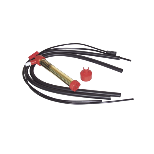 Kit de bomba manual con cuerpo de latón.