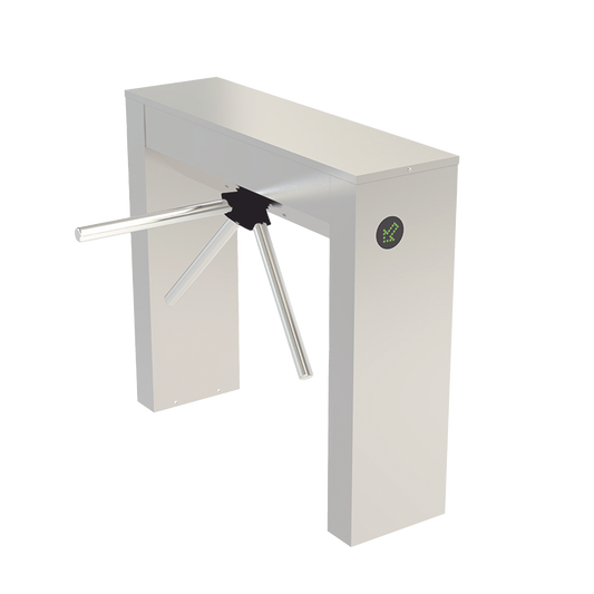 Torniquete Trípode Bidireccional de Acero Inoxidable Con Indicadores de Paso / Para Aplicaciones de Interior y Exterior Protegido / Tipo Puente