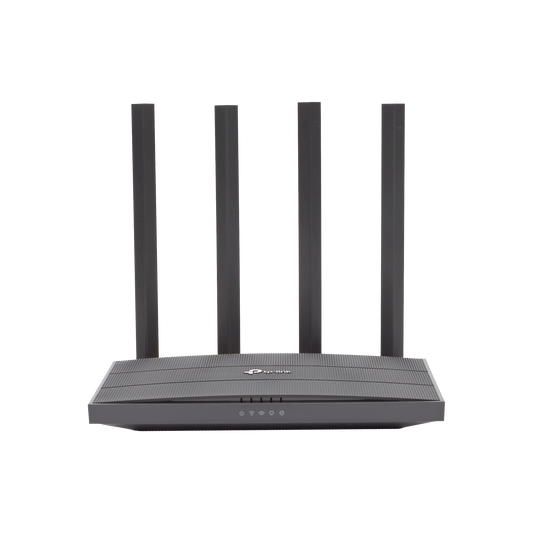 Router inalámbrico WiFi 5 AC 1200 Mbps / Doble Banda MU-MIMO 2x2 / 1 Puerto WAN 10/100/1000 Mbps /  4 Puertos LAN 10/100/1000 Mbps / Compatuble con Tecnología OneMesh / Soporta AgiNet