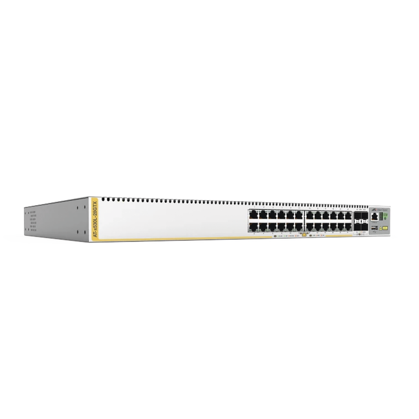Switch L3 Stackable, 24x 10/100/1000-T, 4x SFP+, Fuente redundante integradas (TAA compliant version)