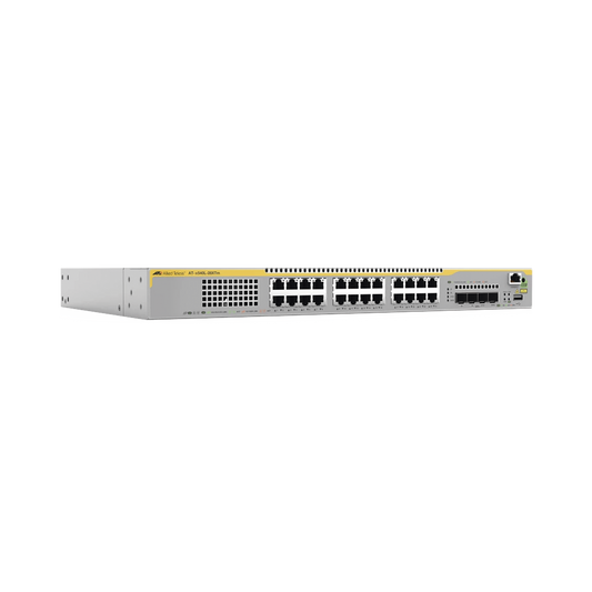 10 Gigabit Layer 3 Stackable Switch, 24x 100M/1/2.5/5/10G, 4x SFP+ ports, US Power Cord.