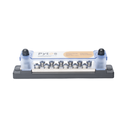 Bloque de Terminales de 12+2  Líneas, 300A, para Baterias