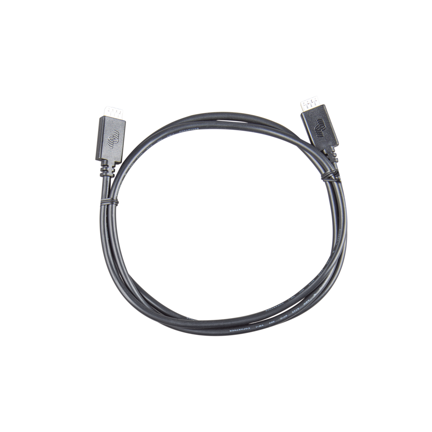 Cable de Comunicación  VE.Direct a VE.Direct para controladores Victron de 0.9 m
