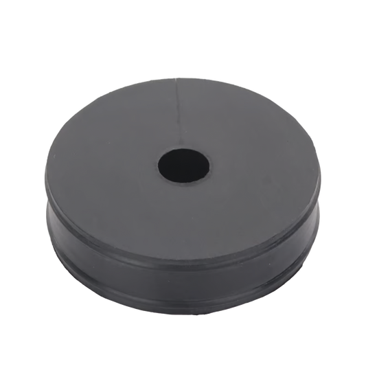 Inserto de Caucho de 4" Con Un Orificio para Cable de 1/2 in