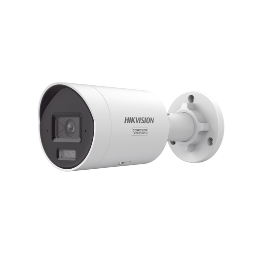[Dual Light + ColorVu 3.0 + HikAI] Bala IP 4 Megapixel / Lente 2.8 mm / 40 mts IR + Luz Blanca / 2 Microfonos Integrados / Exterior IP67 / Estrobo Luz Blanca /  WDR 130 dB / ACUSENSE 3.0 / Metal / NEMA 4X / ACUSEARCH