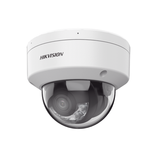 [Dual Light + ColorVu 3.0 + HikAI] Domo IP 8 Megapixel / Lente 2.8 mm / 30 mts IR + Luz Blanca / 2 Microfonos Integrados / Exterior IP67 / WDR 130 dB / ACUSENSE 3.0 / Metal / NEMA 4X / ACUSEARCH